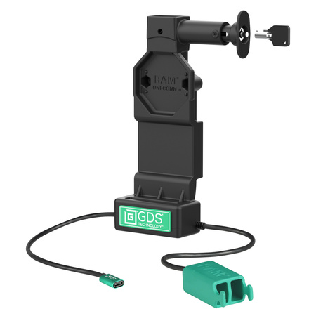 GDS® Uni-Conn™ Locking Dock + Dual USB-A with Release Button