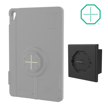 GDS® Uni-Conn™ Powered Low Profile Wall Dock with PoE (European Outlets)