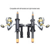 RAM® Tube Jr.™ Rod Holder with RAM® Adapt-A-Post™ Track Base - 4" Post