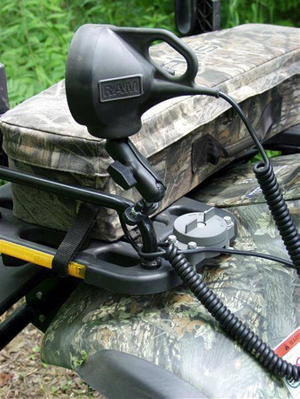 RAM® Handlebar U-Bolt Mount with LED Spotlight