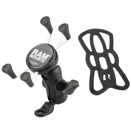 RAM® X-Grip® Phone Mount with 9mm Angled Bolt Head Adapter - Composite