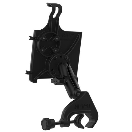 RAM® EZ-Roll'r™ Cradle with Yoke Clamp Mount for Apple iPad mini 6