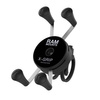 RAM® X-Grip® Phone Mount with Low Profile Zip Tie Handlebar Base