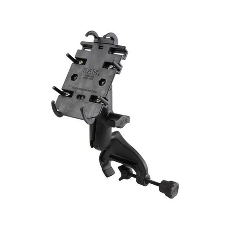 RAM® Quick-Grip™ Phone Mount with Yoke Clamp Base