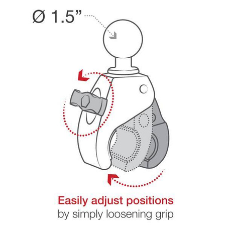 RAM® Tough-Claw™ Mount for Xbox Adaptive Controller