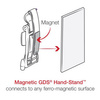 GDS® Hand-Stand™ Magnetic Hand Strap and Kickstand for Tablets