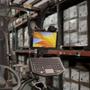 RAM® Universal Forklift Post Mount with Round Plate & Accessory Option
