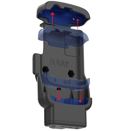 RAM® Locking Form-Fit USB-C Dock for Zebra TC22 & TC27 with Boot