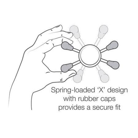 RAM® X-Grip® Phone Mount with Low Profile Suction Cup - Short