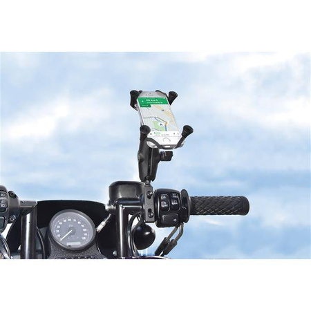 RAM® X-Grip® Phone Mount with Brake/Clutch Reservoir Base - Medium