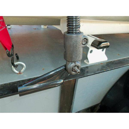 RAM® Transducer Mount with 18" Aluminum Rod and 2" x 2.5" Base