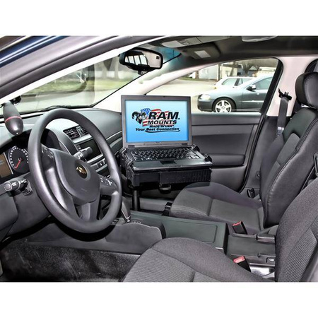 RAM® No-Drill™ Laptop Mount for '11-13 Chevy Caprice