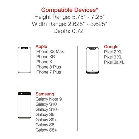 RAM® Quick-Grip™ XL Phone Mount with RAM® Tough-Strap™ Handlebar Base