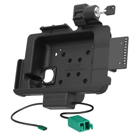 Locking GDS® Power + Dual USB Dock for Zebra ET4x 10" with IntelliSkin®