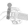 RAM® Brake/Clutch Reservoir Mount for Garmin eTrex Legend, Vista + More