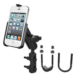 RAM® Motorcycle Brake/Clutch Reservoir Mount for Apple iPhone 5 & 5s