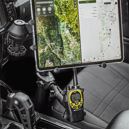 RAM® X-Grip® Phone Mount with RAM® Tough-Claw™ Small Clamp Base - Medium