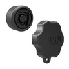 RAM® Pin-Lock™ Security Knob with 4-Pin Pattern for B Size Socket Arms