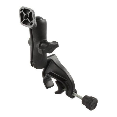 RAM® Composite Double Ball Mount with Aluminum Yoke Clamp Base