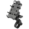 RAM® Quick-Grip™ Phone Mount with RAM® Tough-Strap™ Handlebar Base