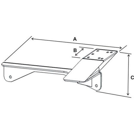 RAM® No-Drill™ Vehicle Base for '06-10 Dodge Charger (Non-Police) + More