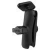 RAM® Double Socket Arm with Diamond Plate - B Size Medium