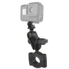 RAM® Torque™ Large Rail Base with Universal Action Camera Adapter