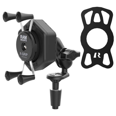 RAM® X-Grip® Phone Mount with Vibe-Safe™ & Fork Stem Base - Short
