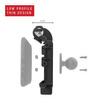 RAM® Low-Profile Locking Power + Dual USB Dock for Tab Active5 & 3
