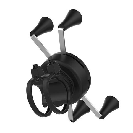 RAM® X-Grip® Phone Mount with Low Profile Zip Tie Handlebar Base