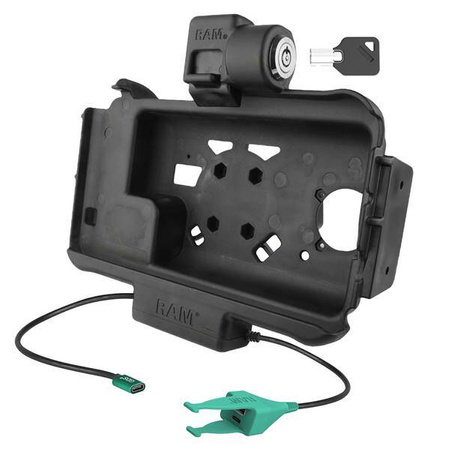 RAM® Locking USB-C Modular Dock + USB-C & USB-A Data for Tab Active5 &
3