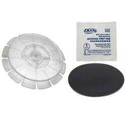 RAM® Clear Rose Adhesive Plate for Suction Cups