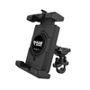 RAM® Quick-Grip™ Pro XL Phone Mount with Handlebar U-Bolt Base - Short