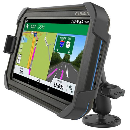 RAM® Drill-Down Mount for Garmin Fleet 770, Overlander + More