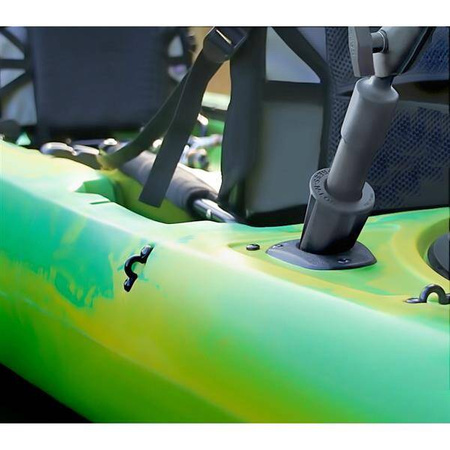 RAM® Press-N-Lock Ball Base with 18" Long Tube - C Size