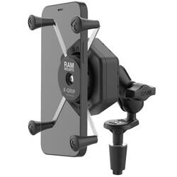 RAM® X-Grip® Large Phone Mount with Vibe-Safe™ & Fork Stem Base - Short