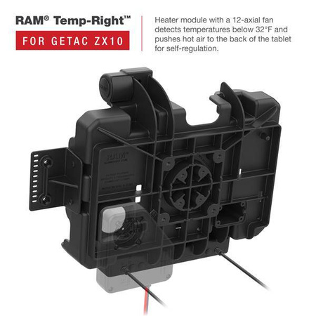 RAM® Power + Dual USB Data Dock for Getac ZX10
