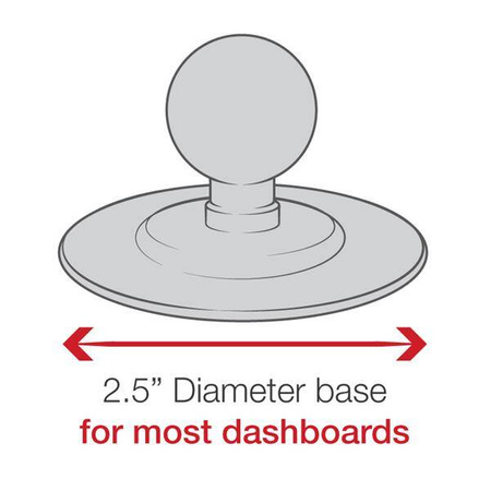 RAM® EZ-Roll'r™ with Flex Adhesive Mount for Garmin eTrex 30 + More