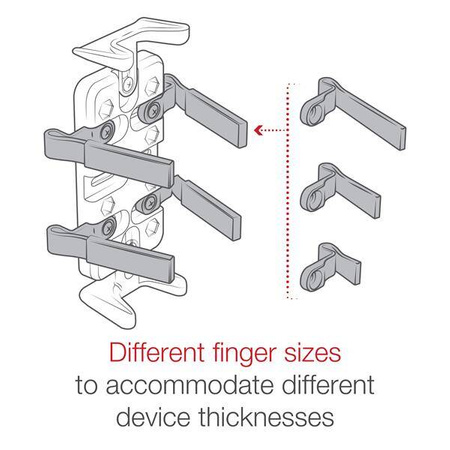 RAM® Finger-Grip™ Universal GPS and Radio Holder