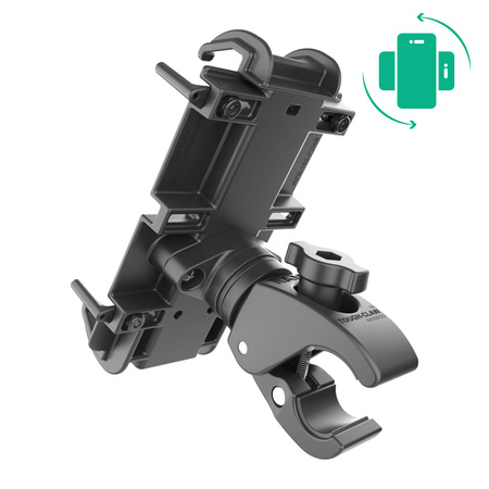 RAM® Quick-Grip™ XL Phone Mount with Rotating Low-Profile Tough-Claw™