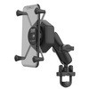 RAM® X-Grip® Large Phone Mount with Vibe-Safe™ & U-Bolt Base - Medium