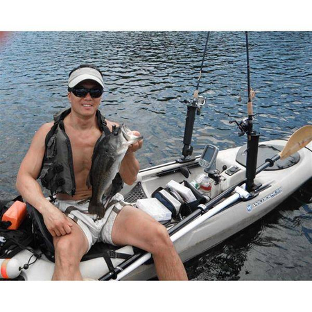 RAM® Tube™ Rod Holder with Round Plate