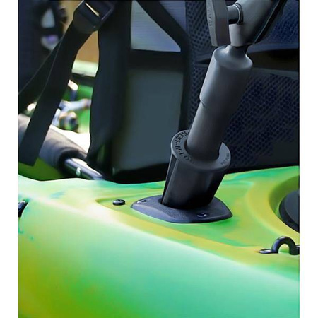 RAM® Press-N-Lock Ball Base with 12" Long Tube - B Size