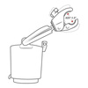 RAM® Level Cup™ 16oz Drink Holder with RAM® Tough-Claw™ Mount