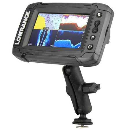 RAM® Track Ball™ Mount for Lowrance Elite-4 & Mark-4 Series