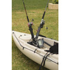 RAM® Tube™ Rod Holder with Round Plate for Salt Water Use