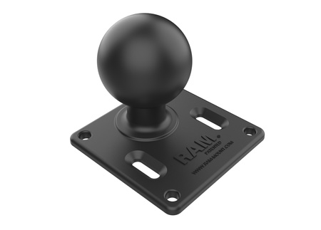 RAM® 75x75mm VESA Plate with Ball and Steel Reinforced Post