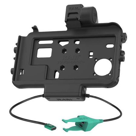 RAM® USB-C Low-Profile Dock + USB-C & USB-A Data for Tab Active5 & 3