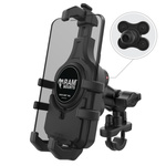 RAM® Quick-Grip™ Pro Vibration Damping Phone Mount with U-Bolt Base