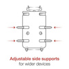 RAM® Quick-Grip™ Phone Mount with RAM® Tough-Strap™ Handlebar Base